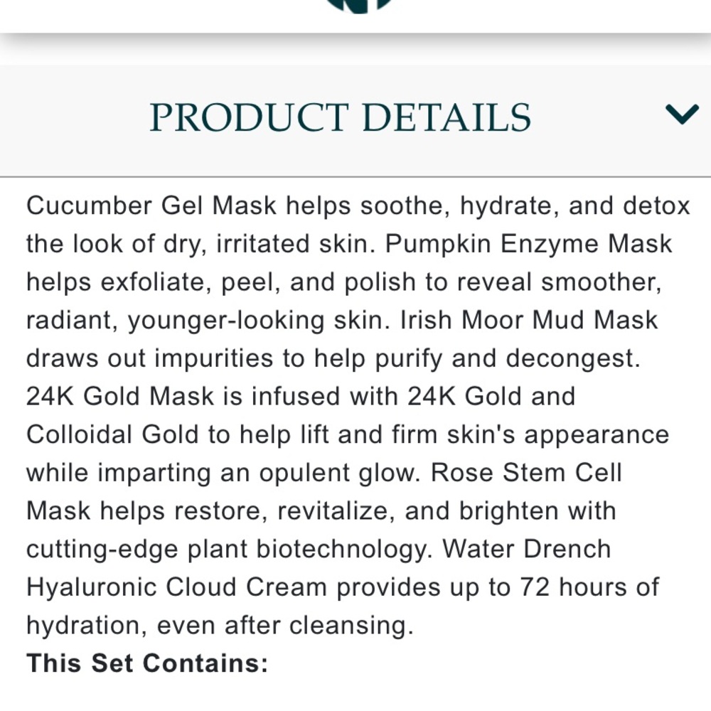 Peter ThomasRoth Hydrate 24 gold masks, brightening, Hyaluronic,1 gift 🎁 Free - Picture 4 of 14